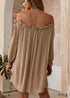 Boho Sexy Off Shoulder Mini Dress Rebecca